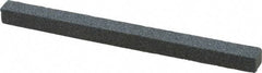 Grier Abrasives - Square, Aluminum Oxide, Finishing Stick - 4" Long x 1/4" Wide x 1/4" Thick, 3/32" Diam x 1-1/2" Long Shank, Coarse Grade - USA Tool & Supply