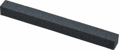 Grier Abrasives - Square, Aluminum Oxide, Finishing Stick - 4" Long x 3/8" Wide x 3/8" Thick, 3/32" Diam x 1-1/2" Long Shank, Coarse Grade - USA Tool & Supply