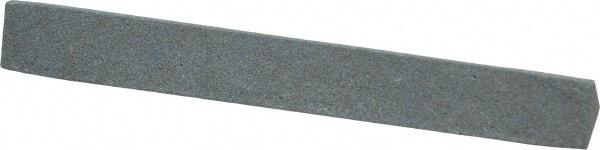 Grier Abrasives - Three Square, Aluminum Oxide, Finishing Stick - 4" Long x 3/8" Width, 3/32" Diam x 1-1/2" Long Shank, Fine Grade - USA Tool & Supply