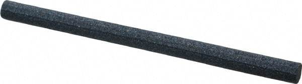 Grier Abrasives - Round, Aluminum Oxide, Finishing Stick - 4" Long x 1/4" Width, 3/32" Diam x 1-1/2" Long Shank, Coarse Grade - USA Tool & Supply