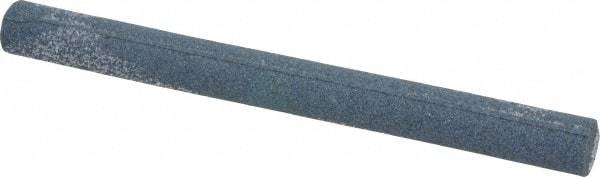 Grier Abrasives - Round, Aluminum Oxide, Finishing Stick - 4" Long x 3/8" Width, 3/32" Diam x 1-1/2" Long Shank, Medium Grade - USA Tool & Supply