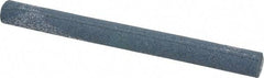 Grier Abrasives - Round, Aluminum Oxide, Finishing Stick - 4" Long x 3/8" Width, 3/32" Diam x 1-1/2" Long Shank, Medium Grade - USA Tool & Supply