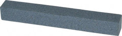 Grier Abrasives - Square, Aluminum Oxide, Finishing Stick - 4" Long x 1/2" Wide x 1/2" Thick, 3/32" Diam x 1-1/2" Long Shank, Medium Grade - USA Tool & Supply