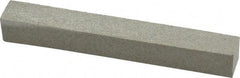 Grier Abrasives - Square, Aluminum Oxide, Finishing Stick - 4" Long x 1/2" Wide x 1/2" Thick, 3/32" Diam x 1-1/2" Long Shank, Fine Grade - USA Tool & Supply