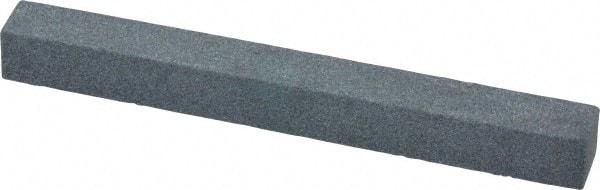 Grier Abrasives - Square, Aluminum Oxide, Finishing Stick - 4" Long x 3/8" Wide x 3/8" Thick, 3/32" Diam x 1-1/2" Long Shank, Medium Grade - USA Tool & Supply