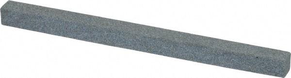 Grier Abrasives - Square, Aluminum Oxide, Finishing Stick - 4" Long x 1/4" Wide x 1/4" Thick, 3/32" Diam x 1-1/2" Long Shank, Medium Grade - USA Tool & Supply