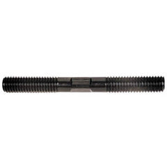 TE-CO - 7/8-9 3" OAL Equal Double Threaded Stud - USA Tool & Supply