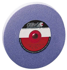 Camel Grinding Wheels - 120 Grit Aluminum Oxide Bench & Pedestal Grinding Wheel - 8" Diam x 1" Hole x 1" Thick, 3600 Max RPM, K Hardness, Fine Grade , Vitrified Bond - USA Tool & Supply
