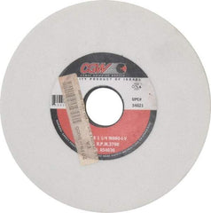 Camel Grinding Wheels - 7" Diam x 1-1/4" Hole x 1/2" Thick, J Hardness, 60 Grit Surface Grinding Wheel - Aluminum Oxide, Type 1, Medium Grade, 3,760 Max RPM, Vitrified Bond, No Recess - USA Tool & Supply