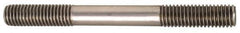 Gibraltar - 3/4-10 6" OAL Equal Double Threaded Stud - Stainless Steel, Black Oxide Finish, 2" Equal Thread Length - USA Tool & Supply