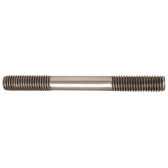 TE-CO - 3/8-16 3" OAL Equal Double Threaded Stud - USA Tool & Supply