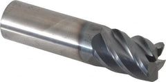 SGS - 3/4" Diam 5 Flute Solid Carbide 0.06" Corner Radius End Mill - USA Tool & Supply