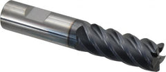 SGS - 5/8" Diam 5 Flute Solid Carbide 0.03" Corner Radius End Mill - USA Tool & Supply