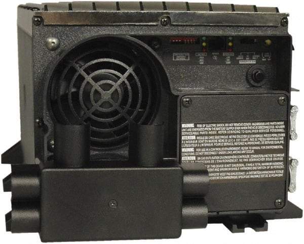 Tripp-Lite - 2 Connection, 12 VDC Input, 120 VAC Output, 4,000 Peak Wattage, Surface Mount Power Inverter - 10-1/2" Wide x 8" Deep x 8" High, 2,000 Watt Continuous Output Power, Fan Cooled - USA Tool & Supply