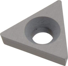 Value Collection - TPGB211 Grade I22 Carbide Turning Insert - Uncoated, 60° Triangle, 1/4" Inscr Circle, 3/32" Thick, 1/64" Corner Radius - USA Tool & Supply