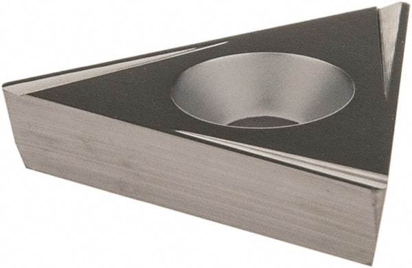 Value Collection - TPGC321 LF Grade I55 Carbide Turning Insert - Uncoated, 60° Triangle, 3/8" Inscr Circle, 1/8" Thick, 1/64" Corner Radius - USA Tool & Supply