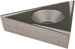 Value Collection - TPGC321 LF Grade I55 Carbide Turning Insert - Uncoated, 60° Triangle, 3/8" Inscr Circle, 1/8" Thick, 1/64" Corner Radius - USA Tool & Supply