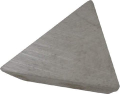 Value Collection - TFG321 Grade I22 Carbide Turning Insert - Uncoated, 60° Triangle, 3/8" Inscr Circle, 1/8" Thick, 1/64" Corner Radius - USA Tool & Supply