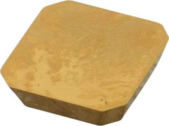 Value Collection - SEAN42 Grade ICP55M Carbide Milling Insert - TiN Finish, 1/8" Thick, 1/2" Inscribed Circle - USA Tool & Supply