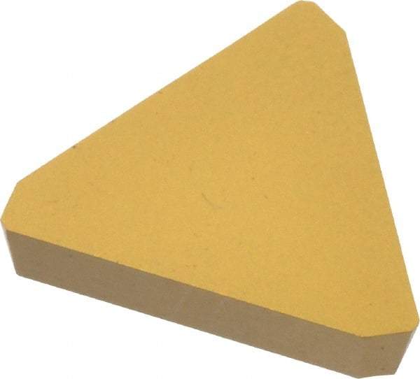 Value Collection - TPC32 Grade ICP55M Carbide Milling Insert - TiN Finish, 3/8" Inscribed Circle, 0.047" Corner Radius - USA Tool & Supply