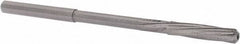 Magafor - 5/32" Solid Carbide 6 Flute Chucking Reamer - Spiral Flute, 0.158" Straight Shank, 3/4" Flute Length, 2-61/64" OAL - USA Tool & Supply