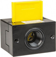 PRO-SOURCE - 1/2" NPT Shut-Off Valve - 7.1 to 170.64 psi & Aluminum Die Cast Material - USA Tool & Supply