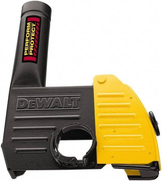 DeWALT - 5 & 6" Diam Grinder Dust Shroud - For Use with Grinder & Vacuum - USA Tool & Supply