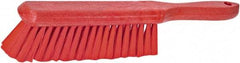 PRO-SOURCE - PBT Duster - 1-3/4" Bristle Length, 8" Long x 2" Wide Head, Foam Handle, Red - USA Tool & Supply