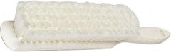 PRO-SOURCE - PBT Duster - 1-3/4" Bristle Length, 8" Long x 2" Wide Head, Foam Handle, White - USA Tool & Supply