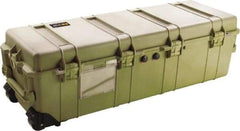Pelican Products, Inc. - 16-3/32" Wide x 14" High, Long Case - Olive, Polyethylene - USA Tool & Supply