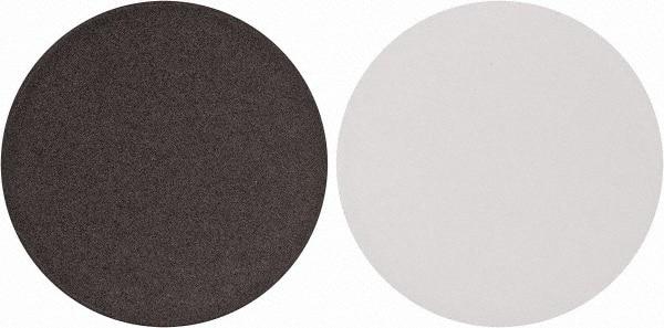 Tru-Maxx - 8" Diam, 100 Grit Aluminum Oxide Adhesive PSA Disc - Fine Grade, X Weighted Cloth Backing, For Stationary Disc Sanders - USA Tool & Supply