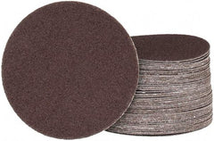 Tru-Maxx - 5" Diam, 80 Grit Aluminum Oxide Adhesive PSA Disc - Medium Grade, X Weighted Cloth Backing, For Dual-Action/Orbital Sanders, Right Angle/Vertical Shaft Portable Grinders - USA Tool & Supply