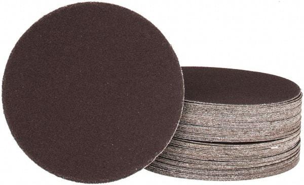 Tru-Maxx - 5" Diam, 240 Grit Aluminum Oxide Adhesive PSA Disc - Very Fine Grade, X Weighted Cloth Backing, For Dual-Action/Orbital Sanders, Right Angle/Vertical Shaft Portable Grinders - USA Tool & Supply
