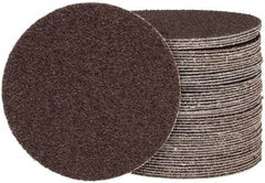 Tru-Maxx - 4" Diam, 40 Grit Aluminum Oxide Adhesive PSA Disc - Coarse Grade, X Weighted Cloth Backing, For Right Angle/Vertical Shaft Portable Grinders - USA Tool & Supply