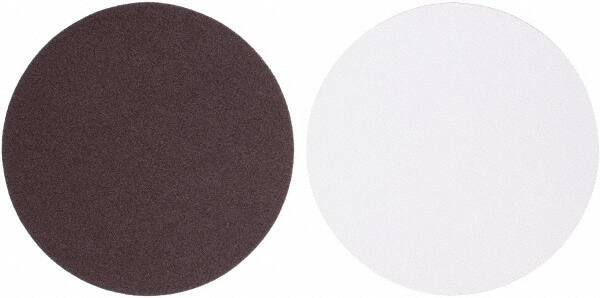 Tru-Maxx - 10" Diam, 80 Grit Aluminum Oxide Adhesive PSA Disc - Medium Grade, X Weighted Cloth Backing, For Stationary Disc Sanders - USA Tool & Supply