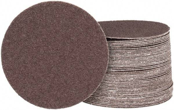 Tru-Maxx - 5" Diam, 40 Grit Aluminum Oxide Adhesive PSA Disc - Coarse Grade, X Weighted Cloth Backing, For Dual-Action/Orbital Sanders, Right Angle/Vertical Shaft Portable Grinders - USA Tool & Supply