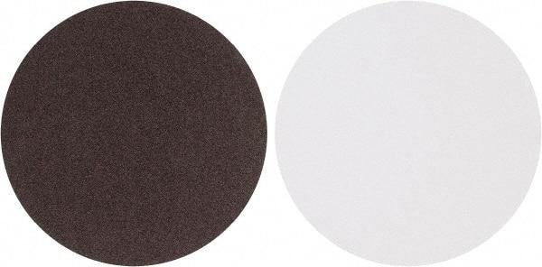 Tru-Maxx - 8" Diam, 60 Grit Aluminum Oxide Adhesive PSA Disc - Medium Grade, X Weighted Cloth Backing, For Right Angle/Vertical Shaft Portable Grinders - USA Tool & Supply
