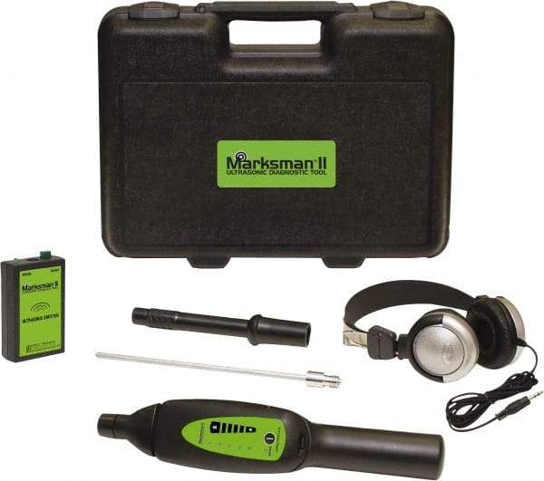 Spectroline - 6 Piece Automotive Diagnostic Tool Kit - Uses Sound Method, For Leak Detection - USA Tool & Supply