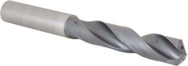 Sumitomo - 18mm 135° Solid Carbide Screw Machine Drill Bit - TiAlCr/TiSi Finish, 90mm Flute Length, 158mm OAL, Through Coolant - USA Tool & Supply