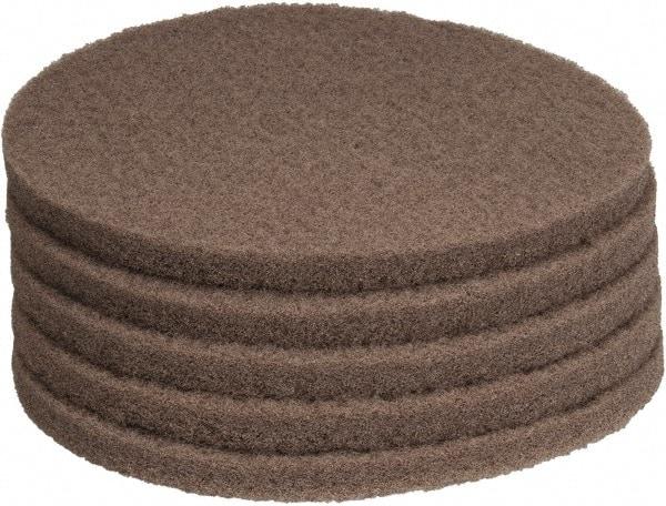 PRO-SOURCE - Polishing Pad - 15" Machine, Tan Pad, Polyester - USA Tool & Supply