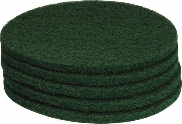 PRO-SOURCE - Stripping Pad - 19" Machine, Green Pad, Polyester - USA Tool & Supply