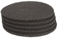 PRO-SOURCE - Stripping Pad - 19" Machine, Black Pad, Polyester - USA Tool & Supply