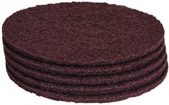 PRO-SOURCE - Stripping Pad - 19" Machine, Maroon Pad, Polyester - USA Tool & Supply