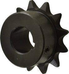 Browning - 12 Teeth, 1/2" Chain Pitch, Chain Size 41, Finished Bore Sprocket - 3/4" Bore Diam, 2.089" Pitch Diam, 2.17" Outside Diam - USA Tool & Supply