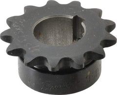 Browning - 13 Teeth, 3/8" Chain Pitch, Chain Size 35, Finished Bore Sprocket - 3/4" Bore Diam, 1.567" Pitch Diam, 1-3/4" Outside Diam - USA Tool & Supply