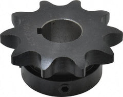 Browning - 10 Teeth, 5/8" Chain Pitch, Chain Size 50, Finished Bore Sprocket - 3/4" Bore Diam, 2.023" Pitch Diam, 2.3" Outside Diam - USA Tool & Supply