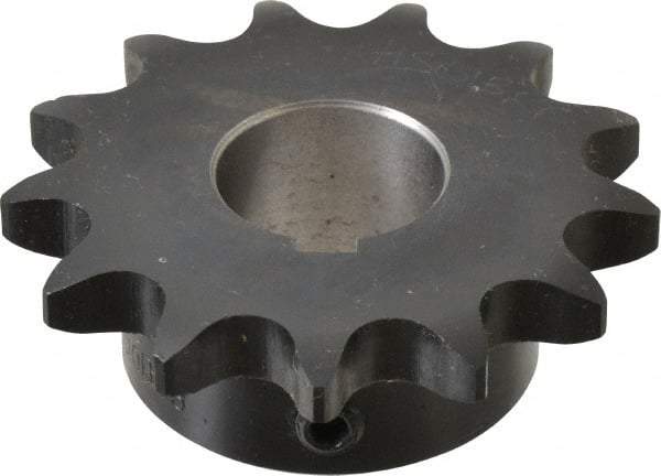 Browning - 13 Teeth, 5/8" Chain Pitch, Chain Size 50, Finished Bore Sprocket - 1" Bore Diam, 2.612" Pitch Diam, 2.91" Outside Diam - USA Tool & Supply