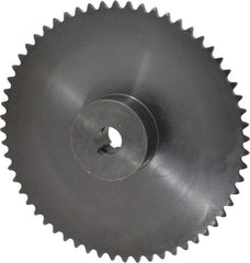 Browning - 60 Teeth, 3/8" Chain Pitch, Chain Size 35, Finished Bore Sprocket - 3/4" Bore Diam, 7.165" Pitch Diam, 7.38" Outside Diam - USA Tool & Supply