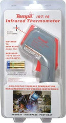 Tempil - -60 to 625°C (-76 to 1157°F) Infrared Thermometer - 16:1 Distance to Spot Ratio - USA Tool & Supply