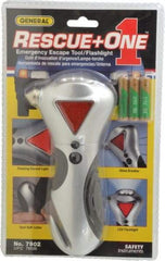 General - 1 Piece, Rescue One 4-Function Emergency Auto Escape Tool - For Use with All Vehicles - USA Tool & Supply